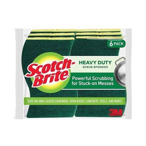 3M SCOTCH BRITE H/DUTY CELULOSIC 6P