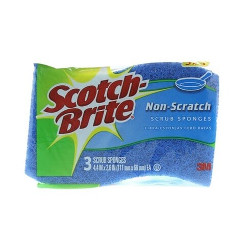 Scotch-Brite Non Scratch Sponges x 3 Pack