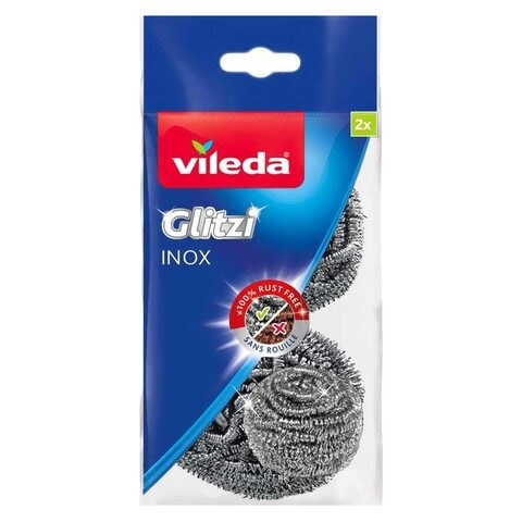 Vileda Glitzy Inox Dishwasher Swirl Dish Washer