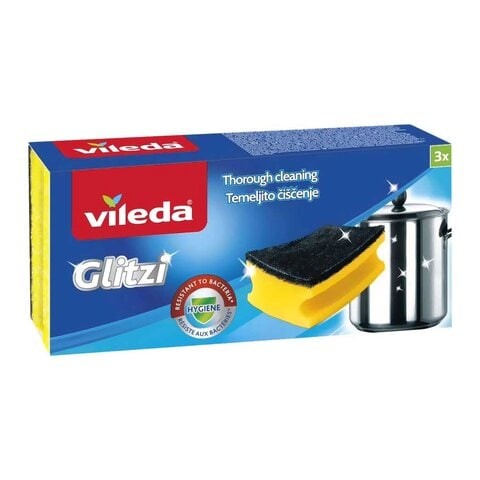 Vileda High Foam Glitzy Sponge