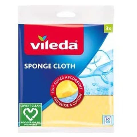 Vileda Cleaning Sponge 3 Pieces