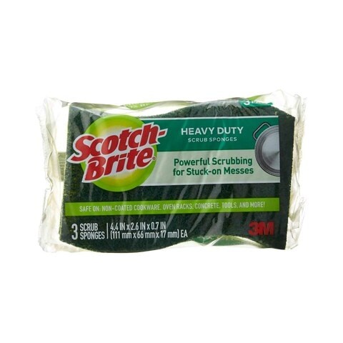 Scotch-Brite Heavy Duty Scrub x Pack of 3