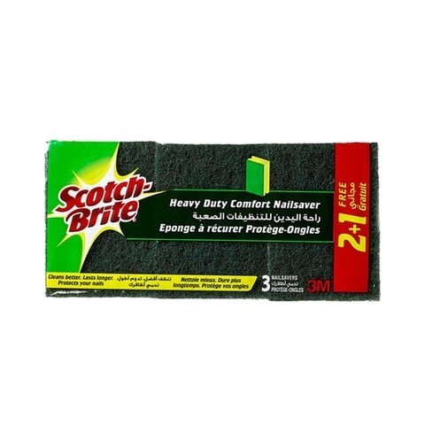 Scotch-Brite Heavy Duty Comfort Sponge x 3 Pieces