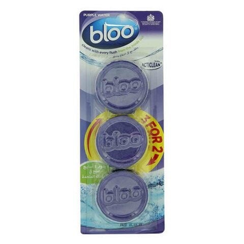 Blue Actic Clean In Tank Toilet Cleaner, 38 gm x 3 Pieces
