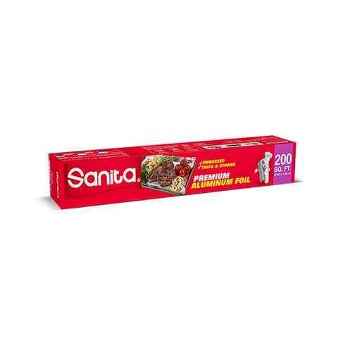 Aluminum Foil 200 Square Feet 1 Roll From Sanita