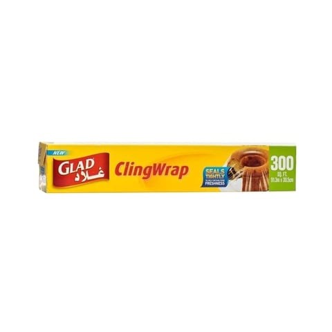 إ. GLAD CLING WRAP 300 SQ FT