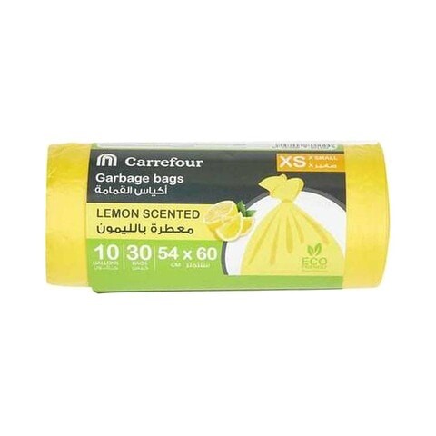  garbage bags with lemon 10g