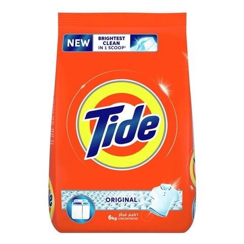 Tide Top Loading Detergent Powder Original Scent 6 kg