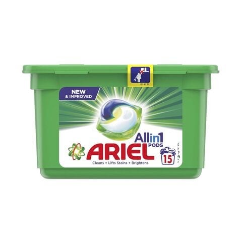 Ariel Washing Pack 3 in 1 15 Capsules