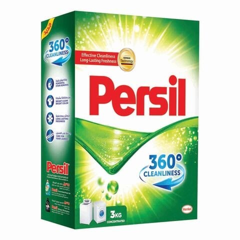 Persil Static Automatic Concentrated Detergent Powder 3 Kg