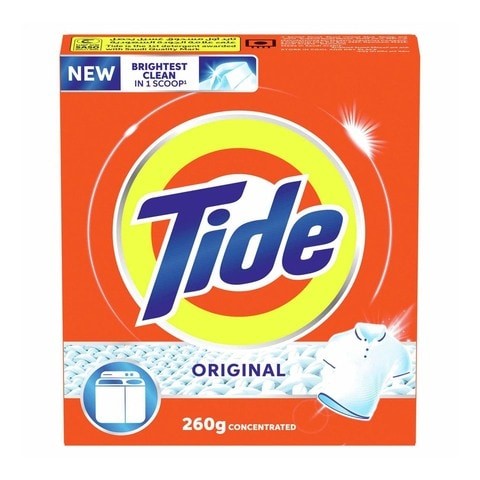 Original Tide Detergent Powder 260gm