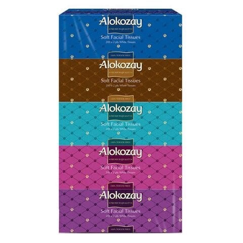 Alokozai Facial Tissues 200 Sheets