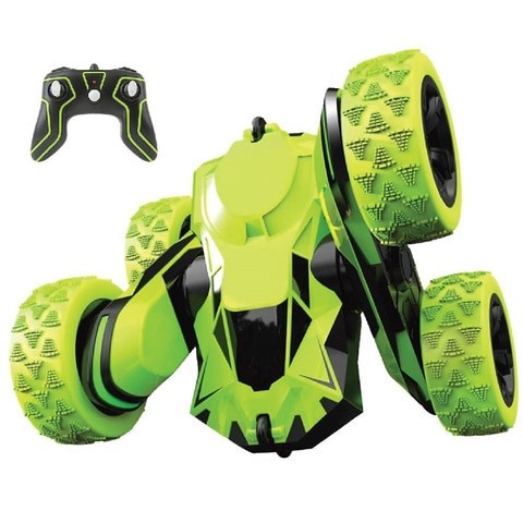 Atom Max Fancy Remote Controlled Wheel Car Toy - Green Color