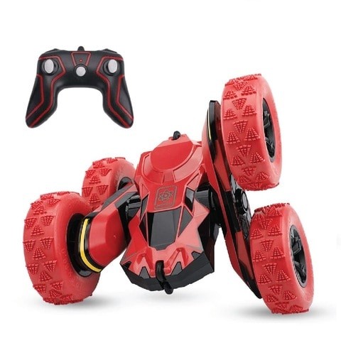 Atom Max Fancy Remote Controlled Wheel Car Toy - Red Color