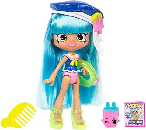 Shopkins Popsy Blue Dressed To Chill Mouse, Multi Color, 57252