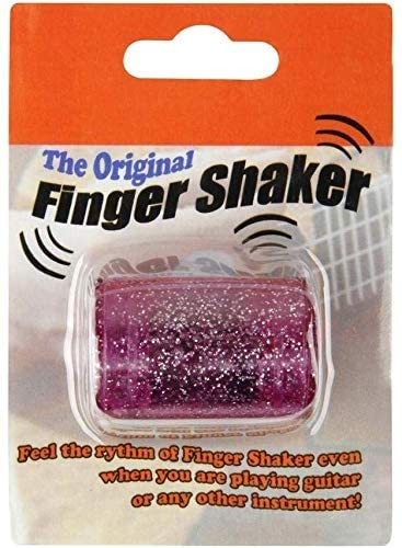 Mike Music Shakers Guitar Band Banjo Guitar Ring (Finger Shaker, Purple)