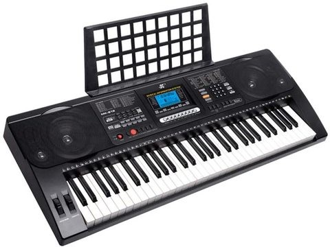 Mike 61 Key Electronic Keyboard (MK812) (Black)