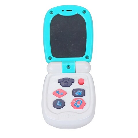 Educational Toy for Kids with Musical Mobile Phone for 12+ Months - White