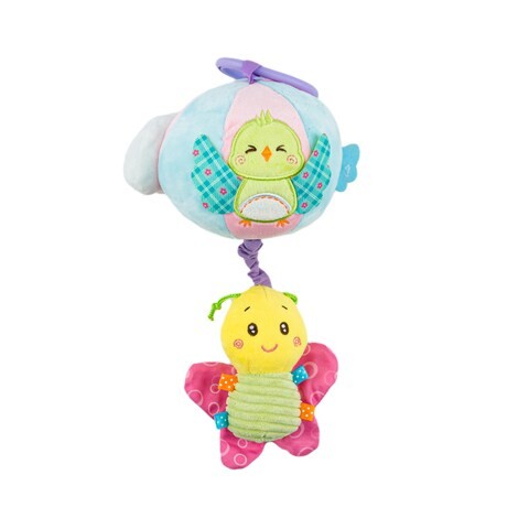 Hanging Plush Stuffed Soft Baby Rattle Toys