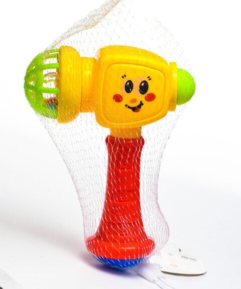 Baby Home Rattle - Red & Yellow