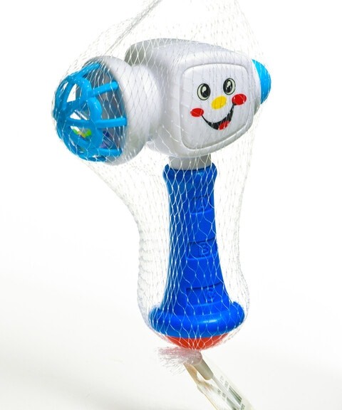 Baby Home Rattle - Blue & White