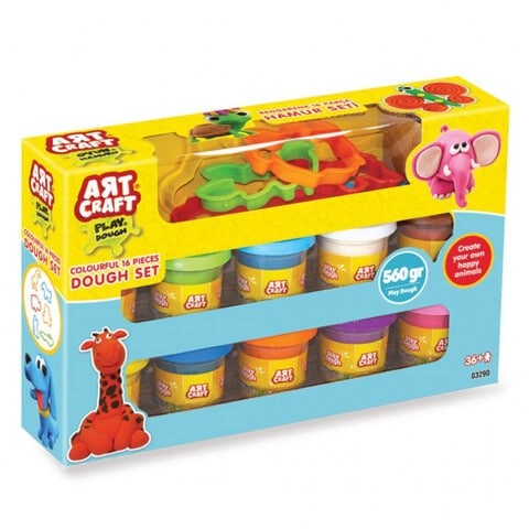 Didi Art and Craft 10 Color Playdough