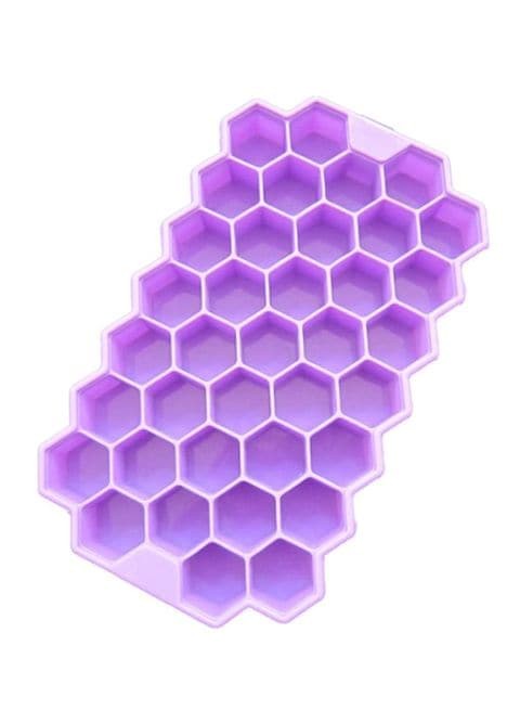 Purple Ice Cube Tray 23.8 x 12.1 x 1.1 cm