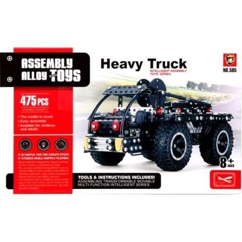 475pcs . Heavy Truck Toys Assembly Alloy