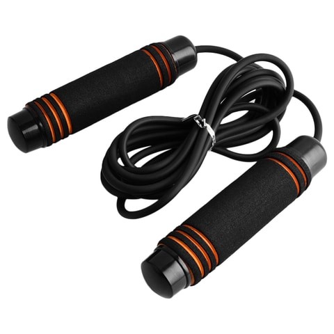 -9.8ft Generic Skipping Rope Tangle Free Jump Rope Adjustable Skipping Rope for Adult Students