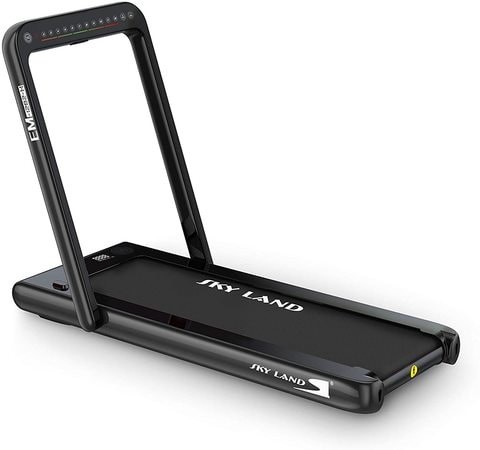 Skyland Treadmill 2 in 1 Running Pad with Remote Control and Bluetooth Speaker-Motor = 2.25 HP-4 HP Pixel - EM-1282-H (Black)