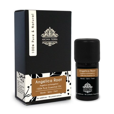 Angelica Root Essential Oil by Aroma Tierra (Belgian) - Aroma Tierra - 100% pure and natural - 5ml