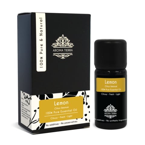 Lemon Essential Oil by Aroma Tierra (Italy) - Aroma Tierra - 100% pure and natural - 10ml