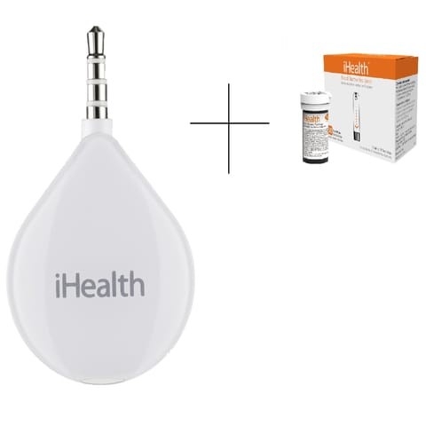 IHEALTH BG1 GLUCO MONITOR+STRIP