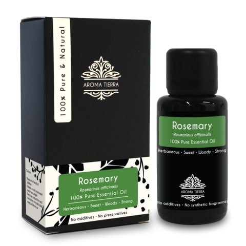 Rosemary Essential Oil by Aroma Tierra (Spain) - Aroma Tierra - 100% pure and natural - 30 ml