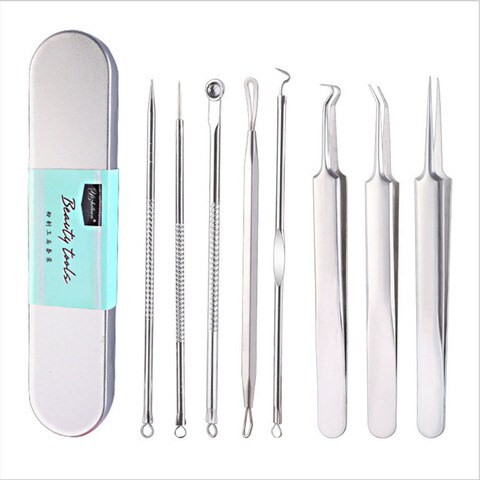 8-Piece Blackhead Remover Tool Kit