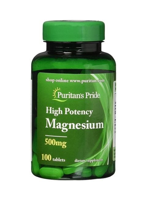 Puritans Pride High Potency Magnesium Dietary Supplement