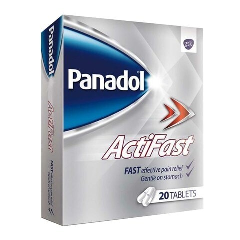 PANADOL ACTIFAST TABLETS 20'S