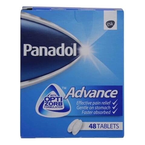 Panadol Advance With Optisorb Formula 48 Tablets