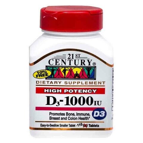 Vitamin D Tablets 1000 IU 110