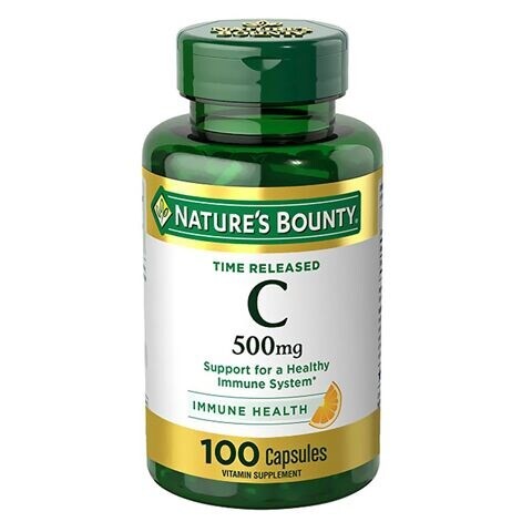 Nature's Bounty 500 mg of 100 Tablets