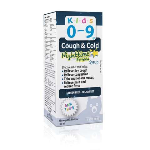 Children's Cough and Cold Syrup Formula 0-9 100 ml