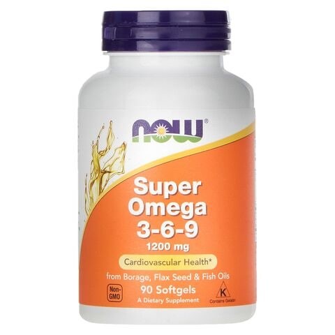 Now Super Omega 3-6-9 1200 mg-90 GEL