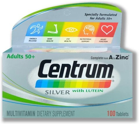 Centrum Silver 100 Tablets