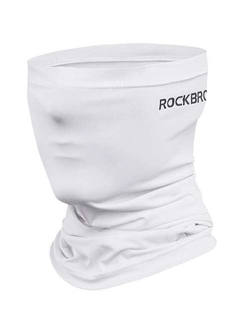 ROCKBROS Half Face Cycling Mask Windproof Breathable - White