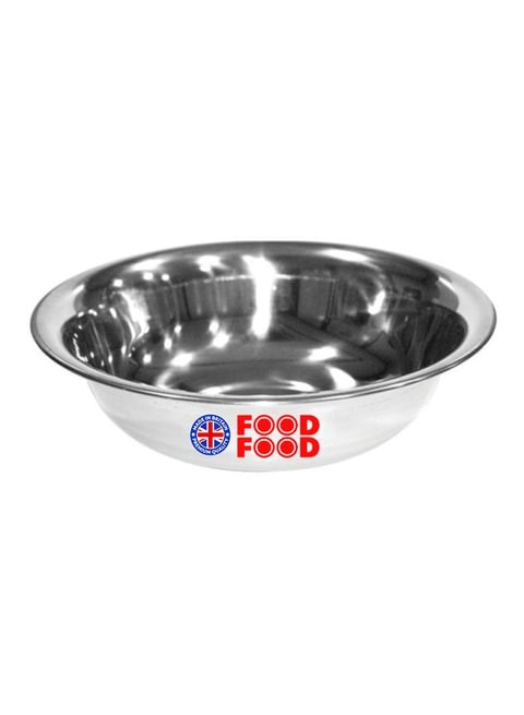 Generic Stainless Steel Silver Basin 29 x 8cm