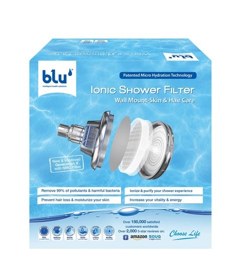 Blue Wall ion filter for skin and hair care