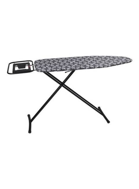 132 x 50 cm Ironing Board with Steam Iron Rest, Heat Resistant, Contemporary Lightweight Iron Board with Adjustable Height and Lock System assorted colors, Iron Stand Board DELCASA