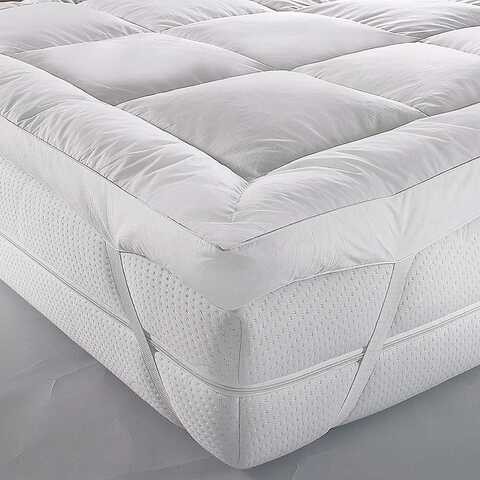 Mattress Topper 120x200cm, 500GSM Soft Dacron Sheet Filling with Microfiber Outer