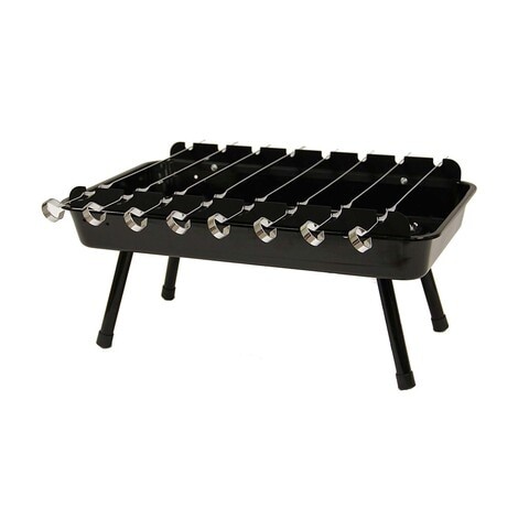 Somagic Charcoal Grill Table 52x30 cm Black