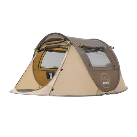 Kazu Pop Up Tent For 2/3 Persons, Brown